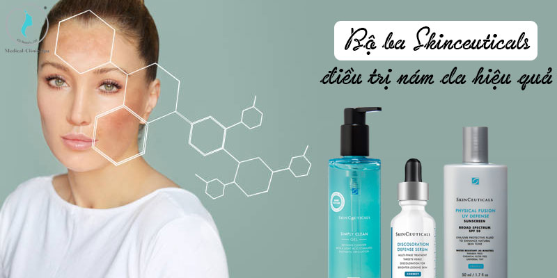 Bộ ba Skinceuticals điều trị nám da hiệu quả