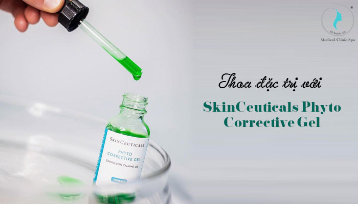 Thoa đặc trị với Serum phục hồi da SkinCeuticals Phyto Corrective