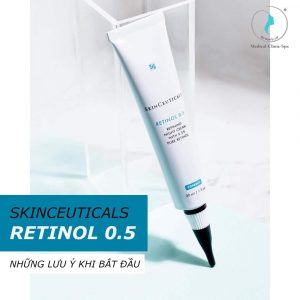 Skinceuticals Retinol 0.5 và những lưu ý khi bắt đầu dùng Retinol