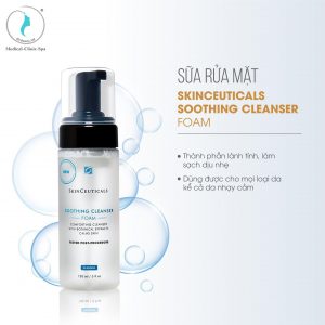 Sữa rửa mặt Skinceuticals Soothing Cleanser Foam